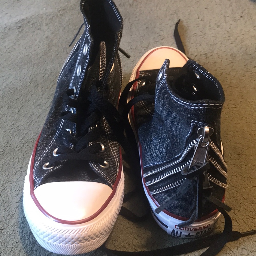 High top supper back converse, US 6.5 women’s